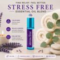Stress Relief Essential Oil Roll-On – Citrus Aromatherapy  (10mL)