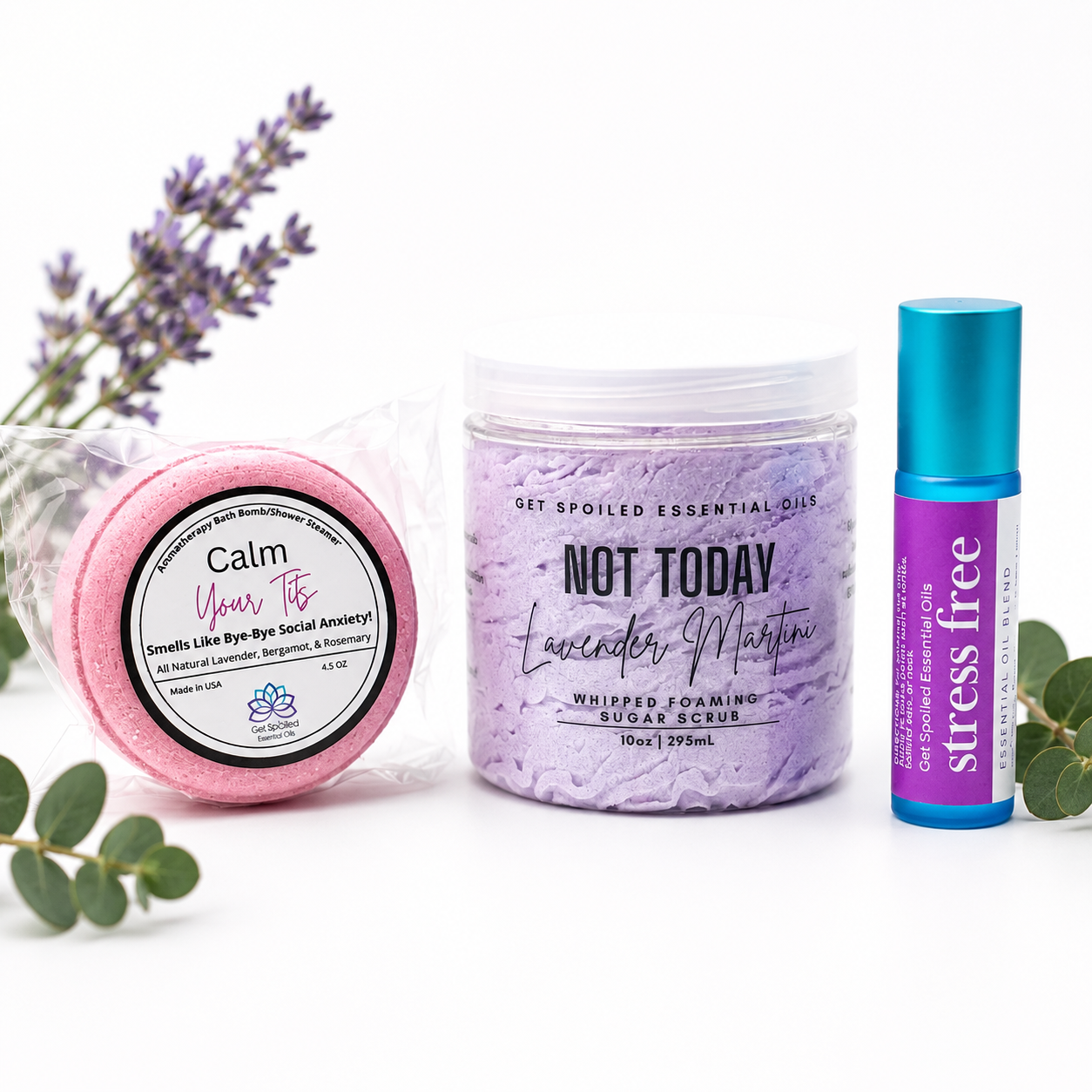 Stress Less Gift Set