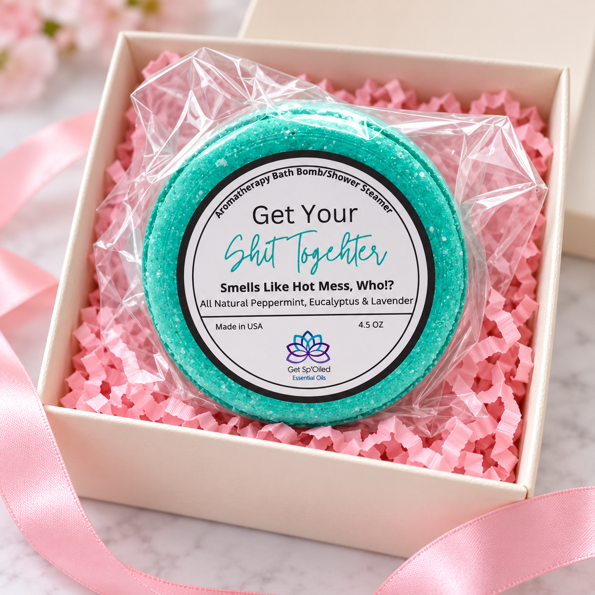 Get Your Shit Together Bath Bomb & Shower Steamer