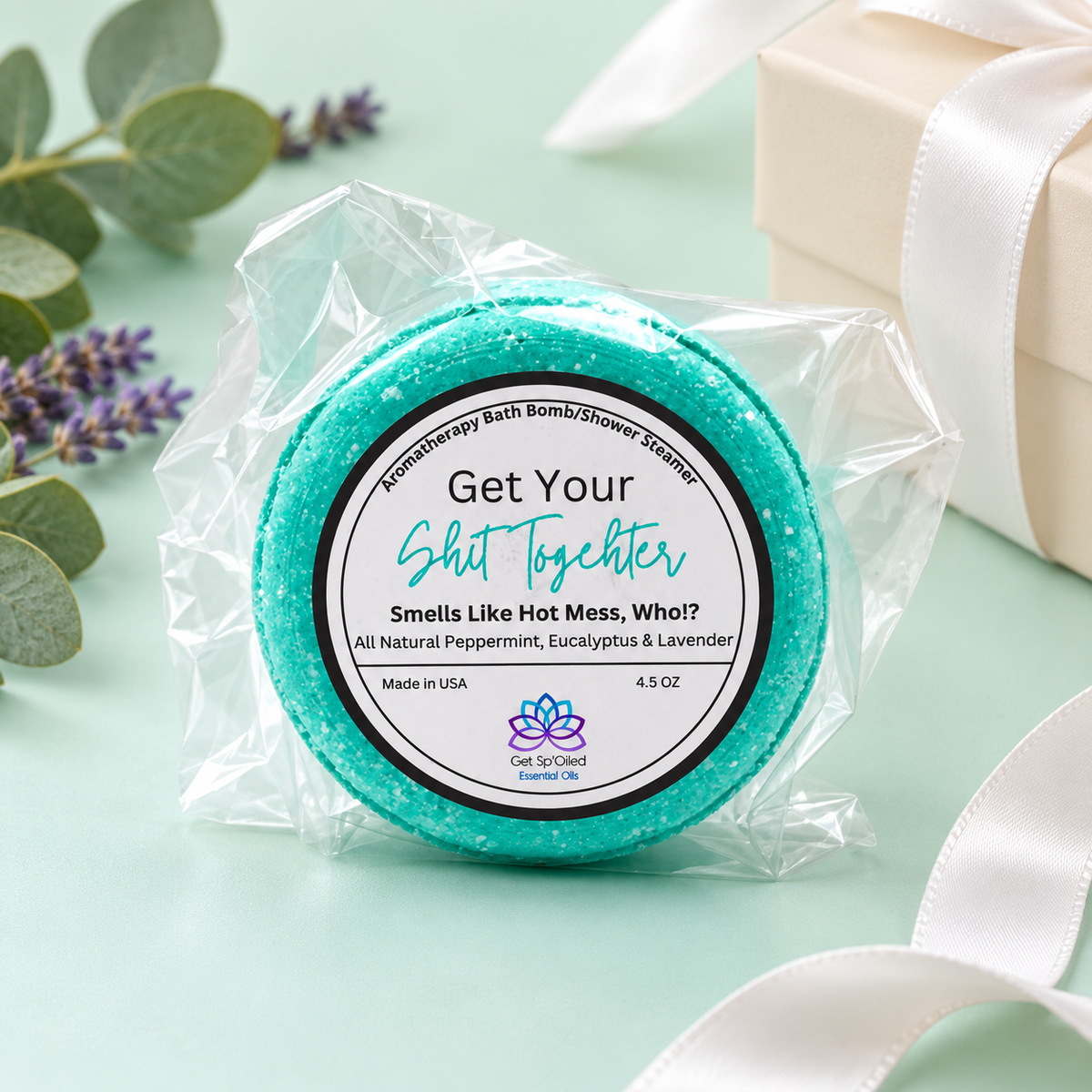 Get Your Shit Together Bath Bomb & Shower Steamer