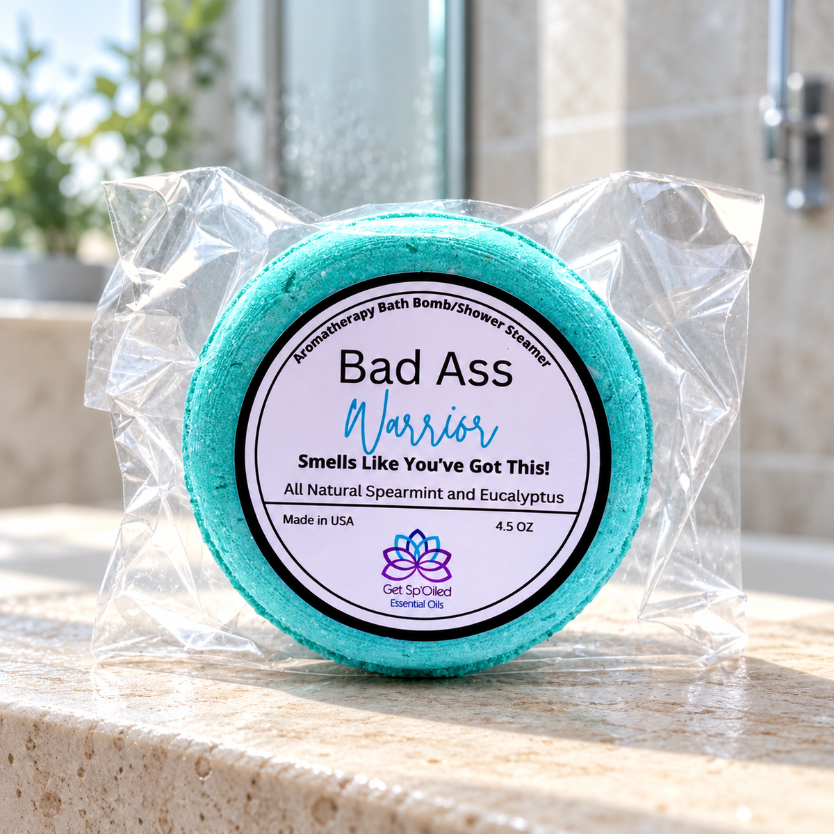 Bad Ass Warrior Bath Bomb & Shower Steamer