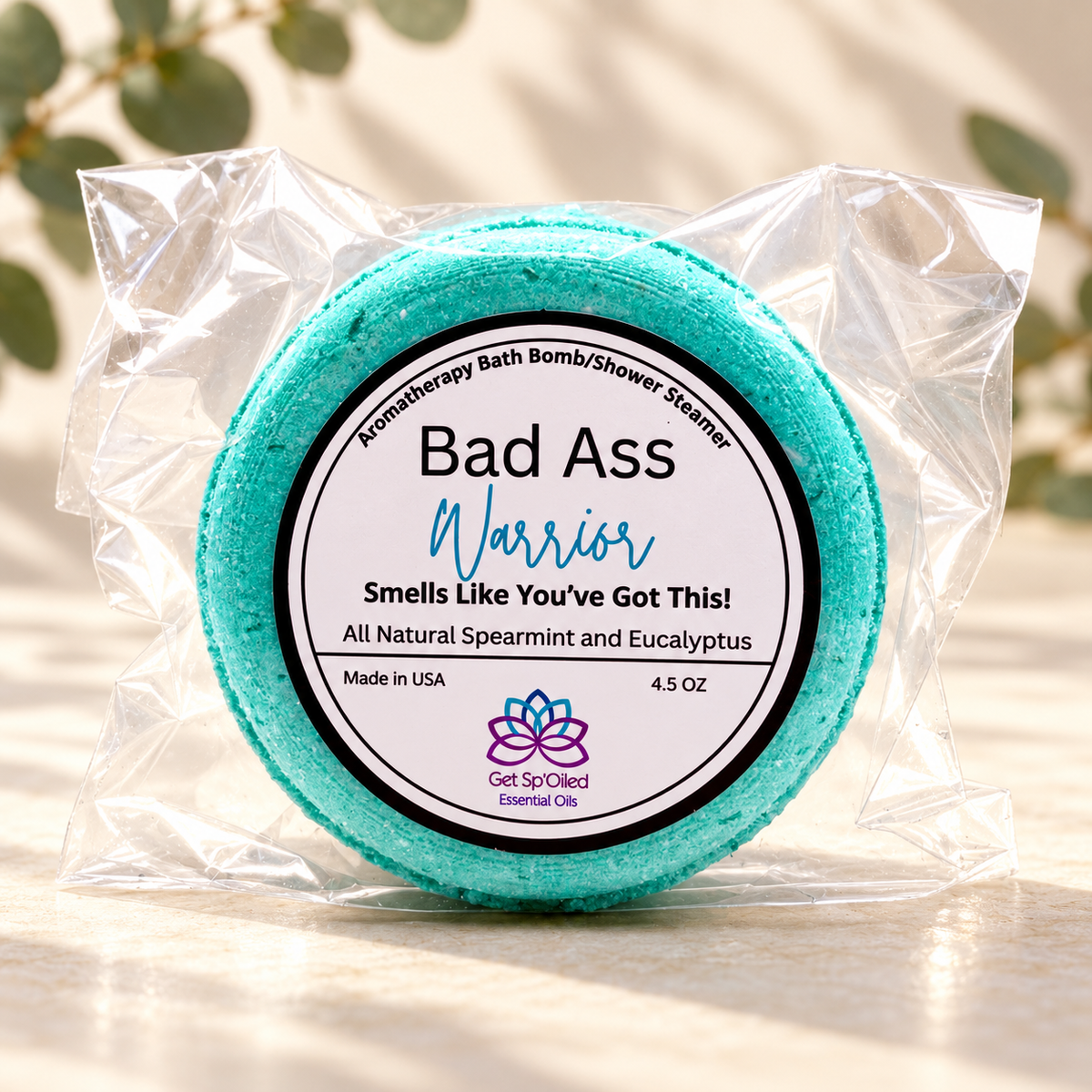 Bad Ass Warrior Bath Bomb & Shower Steamer