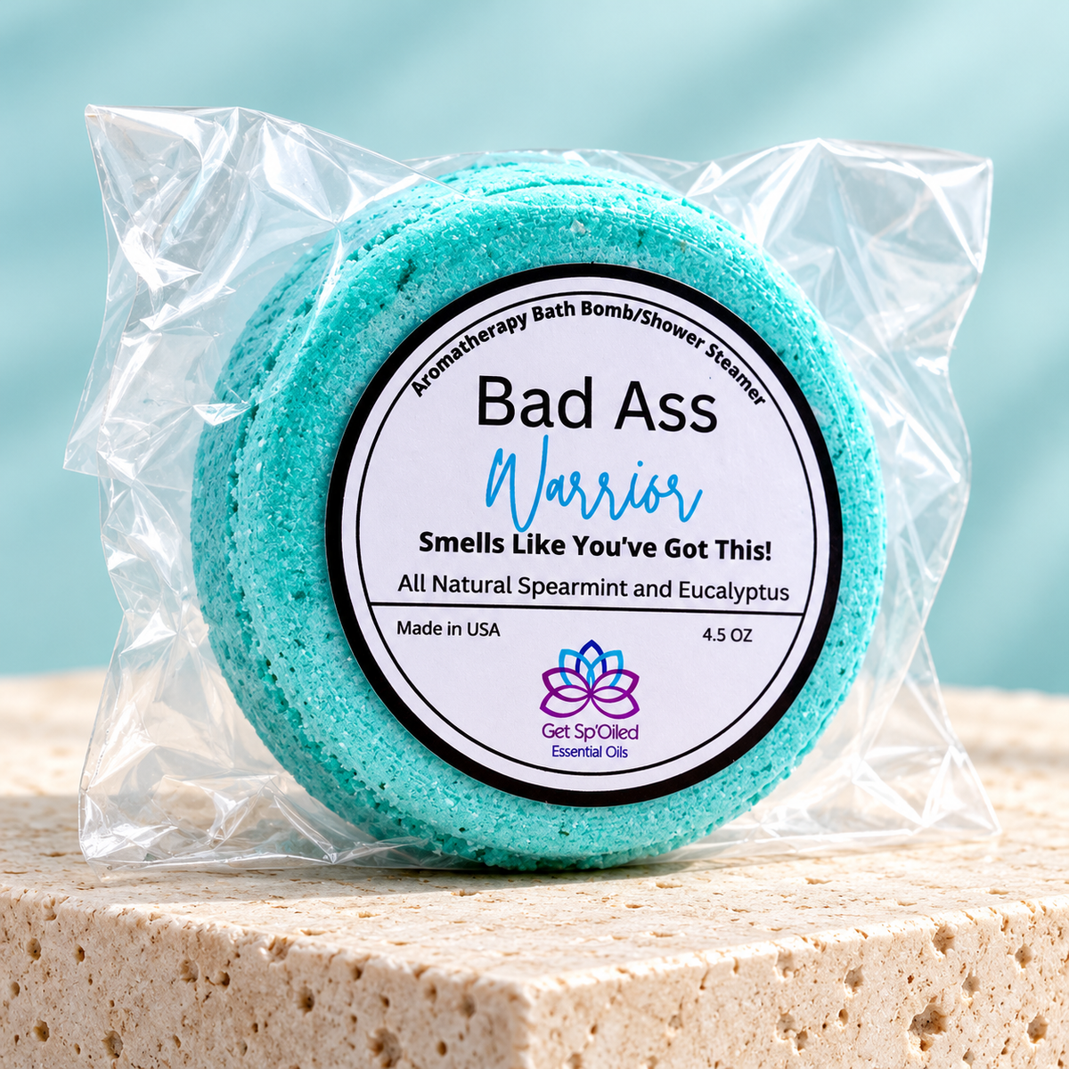 Bad Ass Warrior Bath Bomb & Shower Steamer