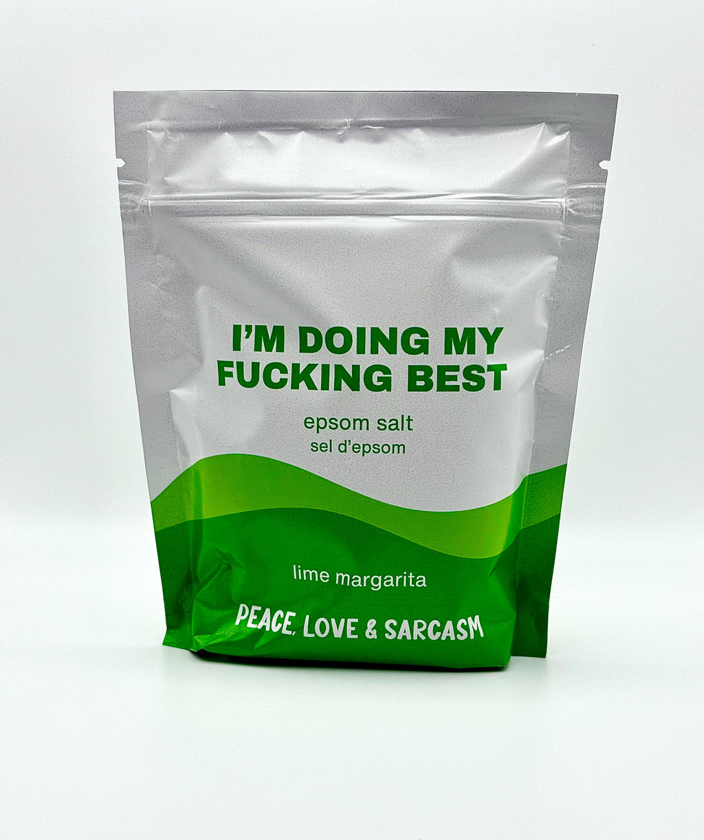 Doing My Best Epsom Salt Soak and Bath Bomb/Shower Steamer Gift Set