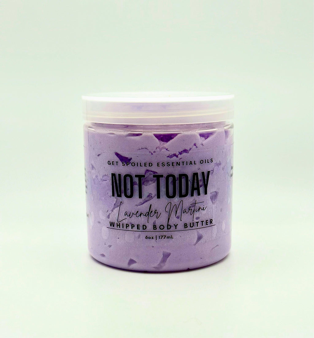 Hard No Self-Care Gift Set – Lavender Martini Sugar Scrub, Body Butter & Epsom Salt Soak