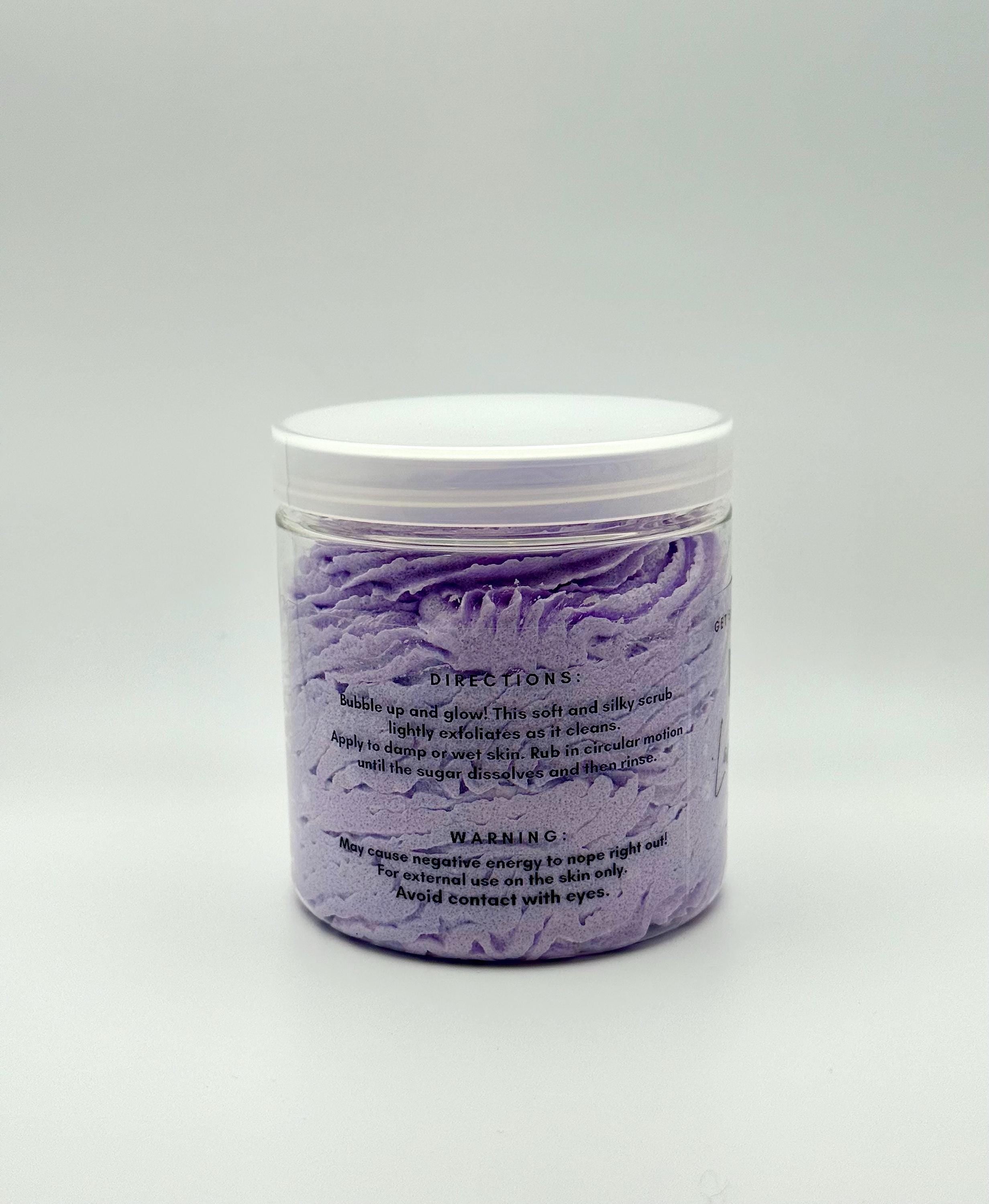 Hard No Self-Care Gift Set – Lavender Martini Sugar Scrub, Body Butter & Epsom Salt Soak