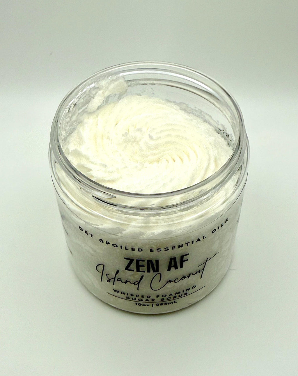 Zen AF Whipped Foaming Sugar Scrub & Body Butter – Exfoliating, Moisturizing, Spa Gift for Her