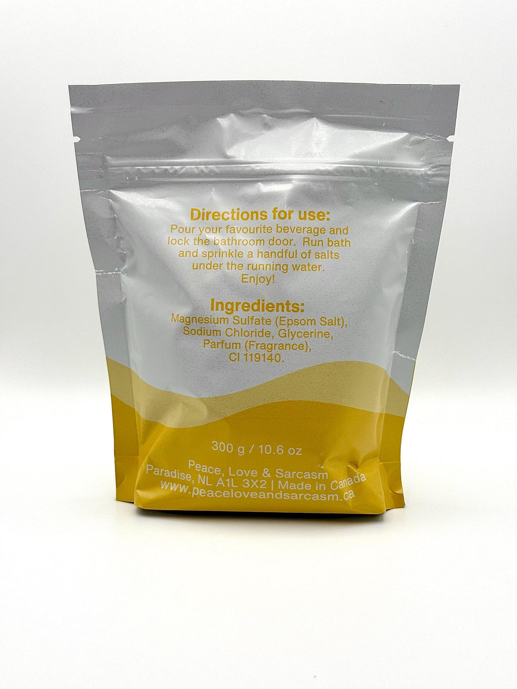 Hello Gorgeous Epsom Salt Bath Soak – Piña Colada Tropical Spa Escape