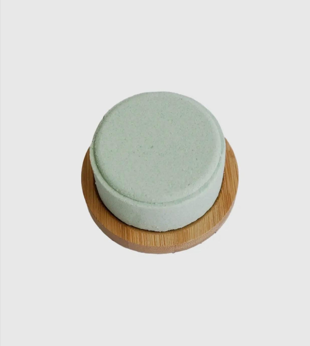Positive Vibes Bath Bomb & Shower Steamer – Peppermint, Uplifting Self-Care Spa Gift