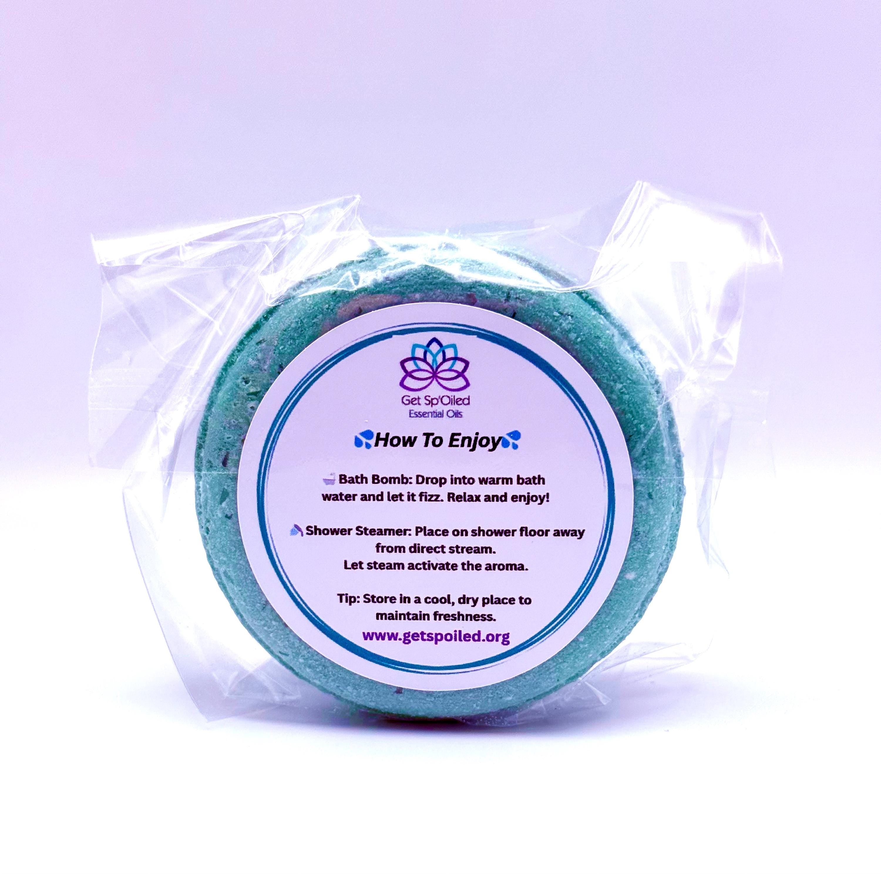 Queen Energy Epsom Salt Soak, Bath Bomb, Shower Steamer Set