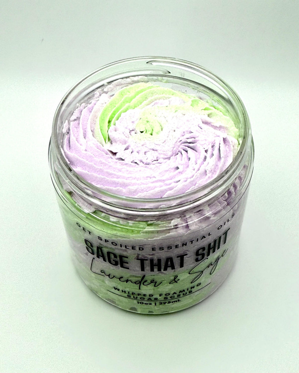 Sage That Shit  Whipped Sugar Scrub – Exfoliating Spa Gift