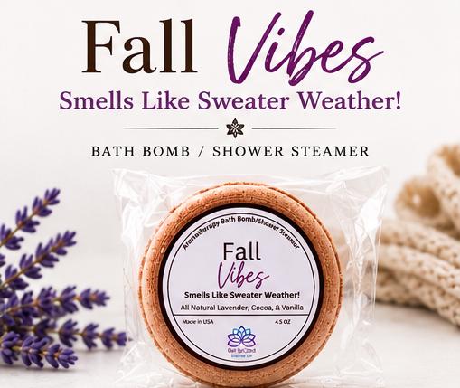 Fall Vibes Bath Bomb/Shower Steamer