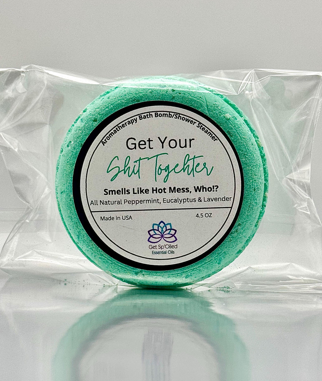 Vibe and Thrive Sassy Bath Bomb/Shower Steamer Gift Set, Funny Self Care