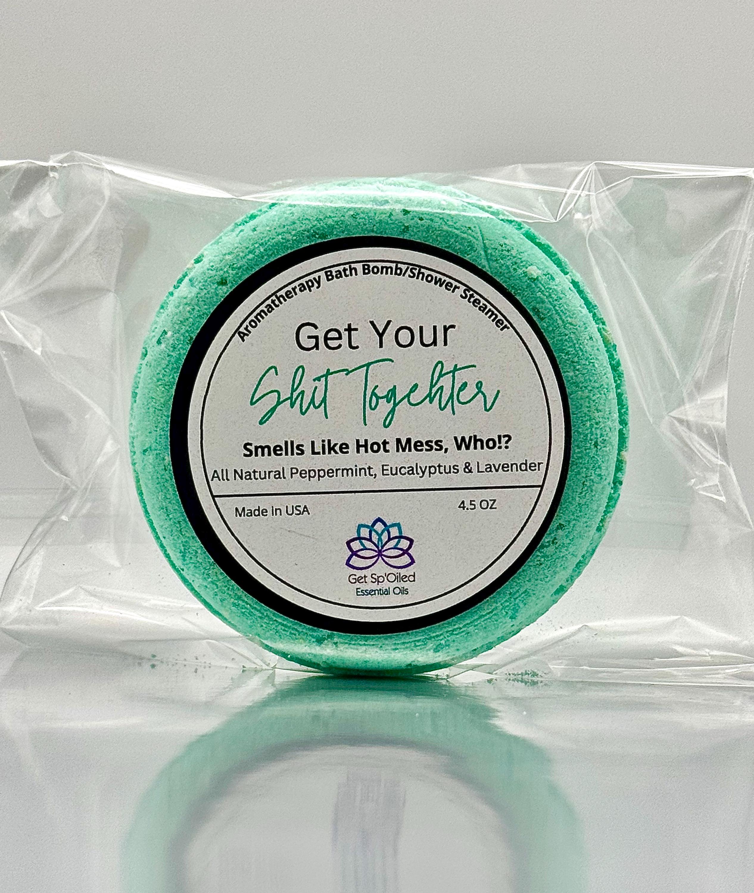 Vibe and Thrive Sassy Bath Bomb/Shower Steamer Gift Set, Funny Self Care