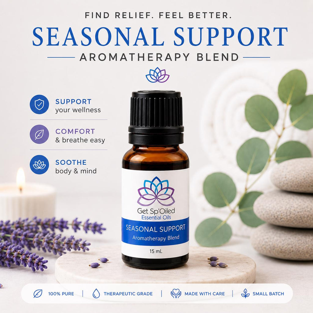 Get Seasonal Support Essential Oil Diffuser Blend