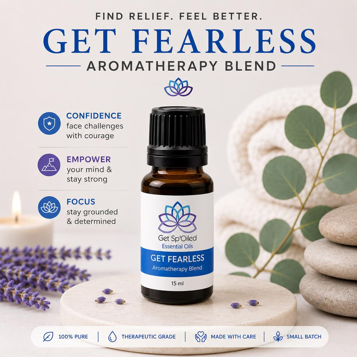 Get Fearless Essential Oil Diffuser Blend