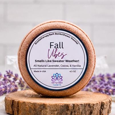 Fall Vibes Bath Bomb & Shower Steamer