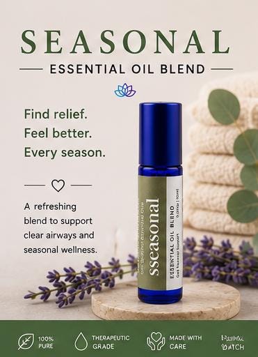 Fall Self-Care Gift Set – Bath Bombs & Essential Oil Roll-On
