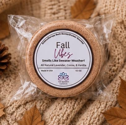 Fall Vibes Bath Bomb & Shower Steamer