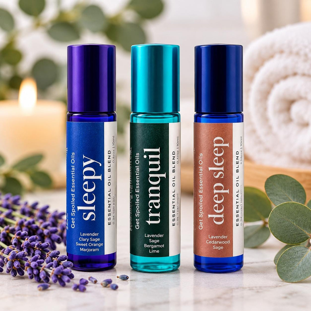 Sleep Essential Oil Roll-On Trio