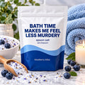 Less Murdery Epsom Salt Bath Soak – Blueberry Bliss