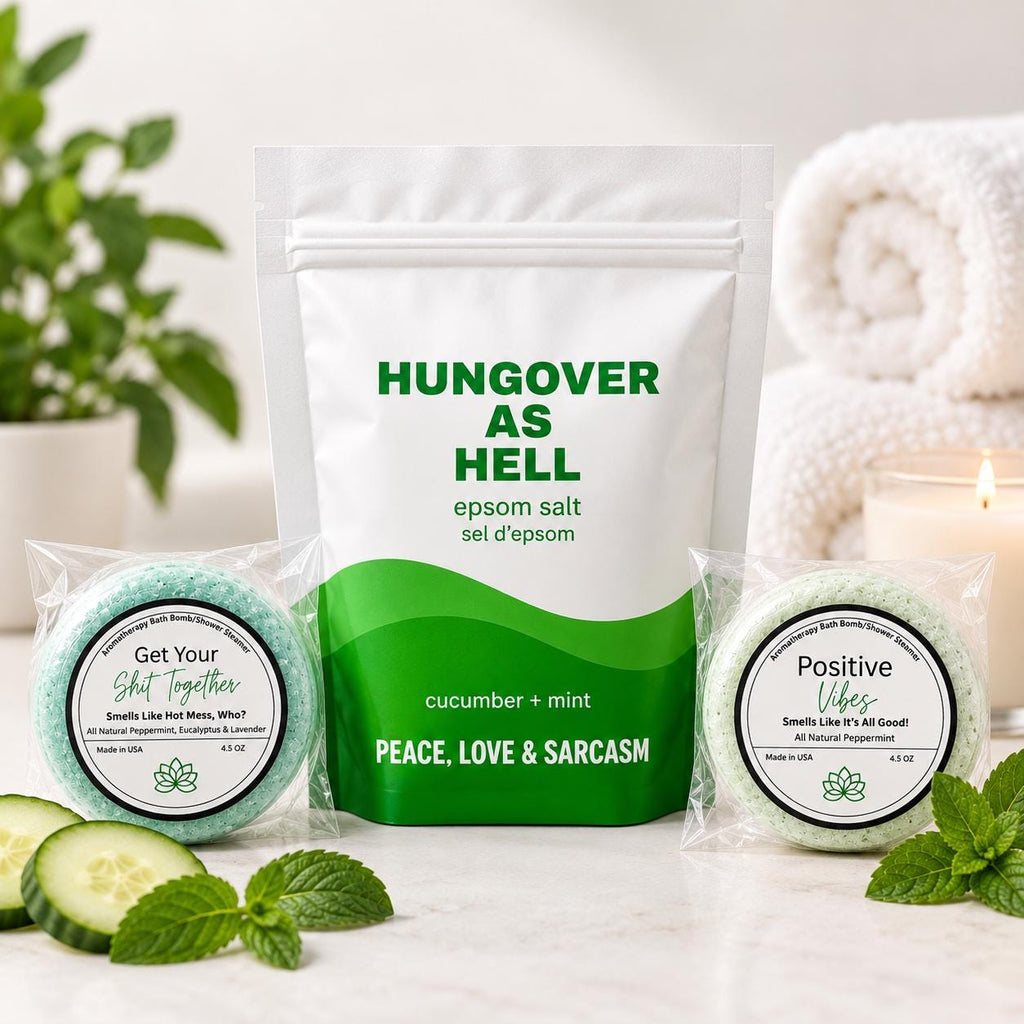 Hungover As Hell Bath Gift Set