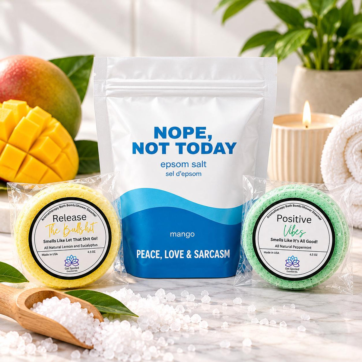 Not Today Bath Gift Set