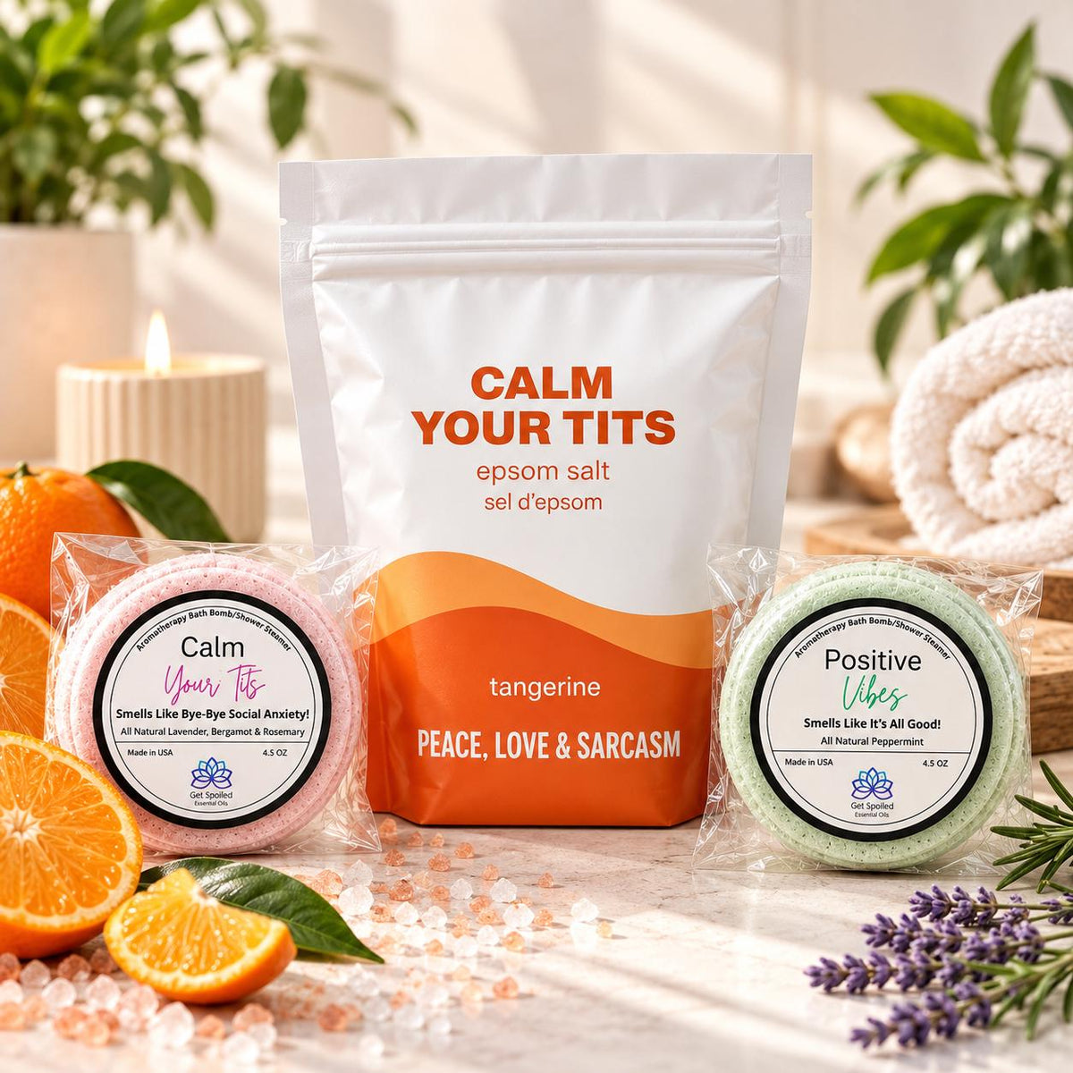 Calm Your Tits Bath Gift Set
