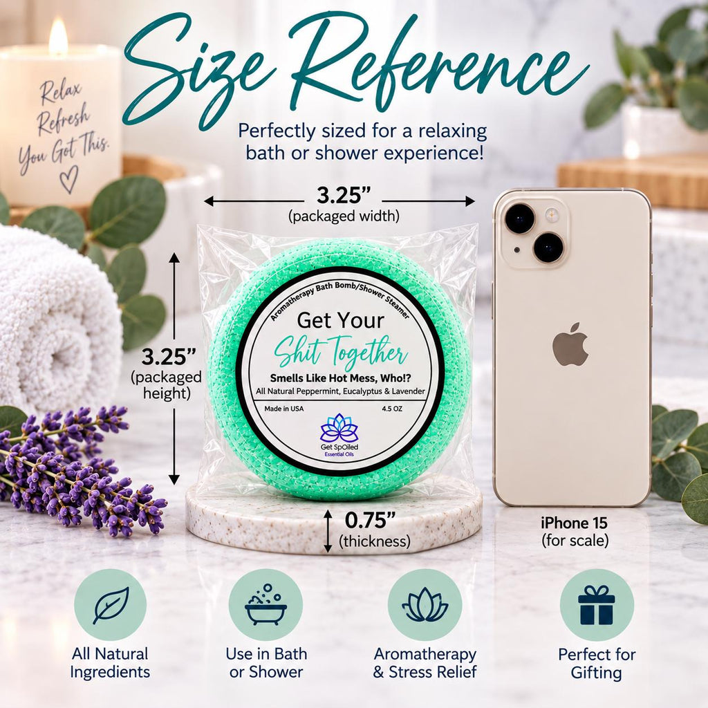 Get Your Shit Together Bath Bomb & Shower Steamer
