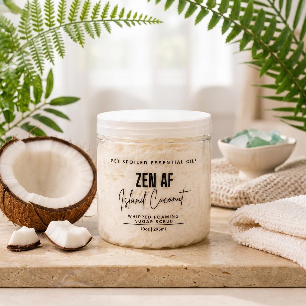 Zen AF Whipped Body Butter – Island Coconut