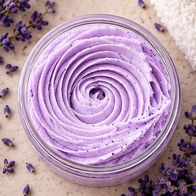Not Today Whipped Foaming Sugar Scrub – Lavender Martini