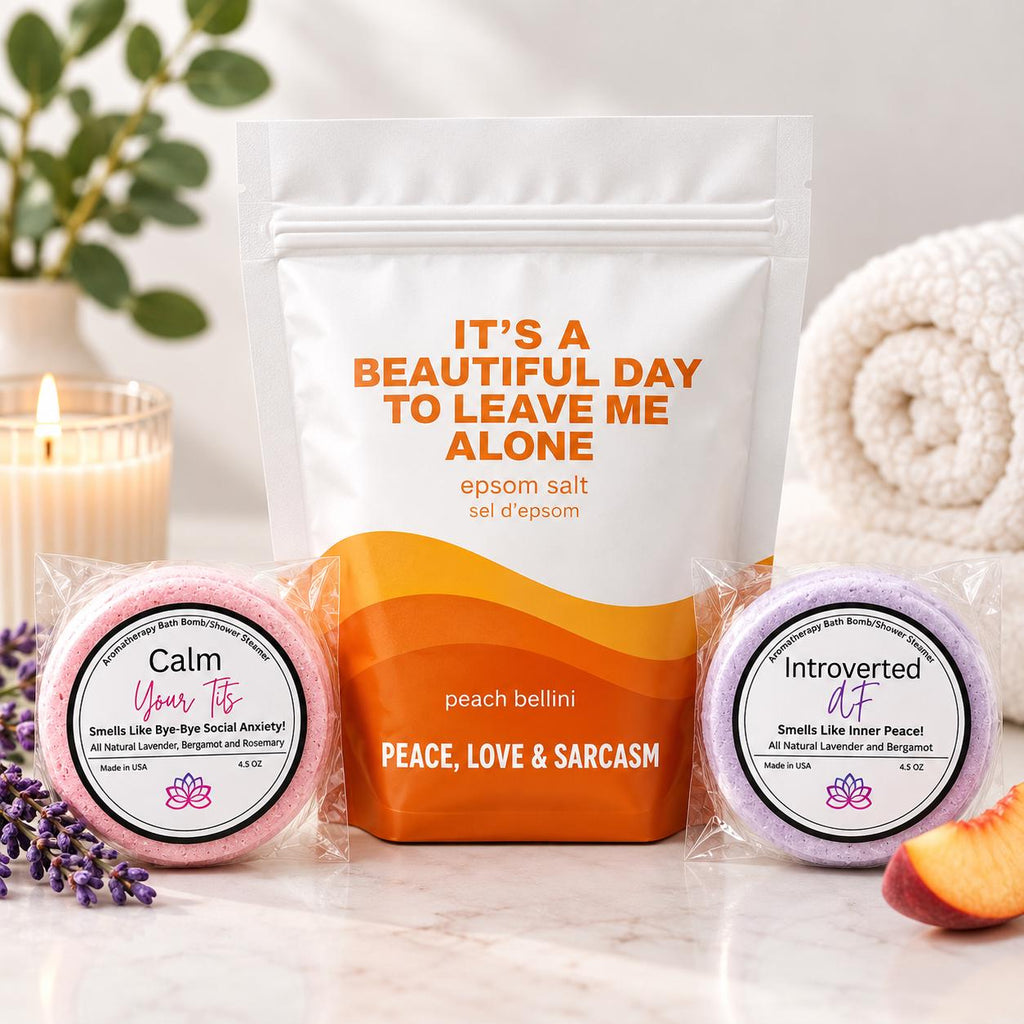 Beautiful Day to Leave Me Alone Bath Gift Set