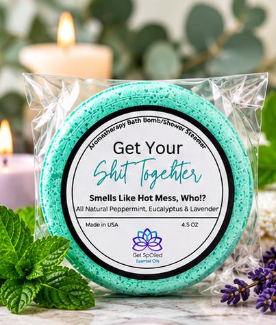 Get Your Shit Together Bath Bomb & Shower Steamer