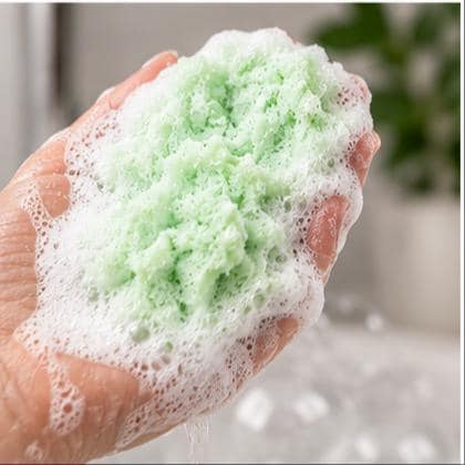 Slay Whipped Foaming Sugar Scrub – Mint & Lemon