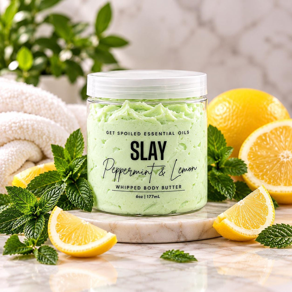 Slay Whipped Body Butter – Peppermint & Lemon