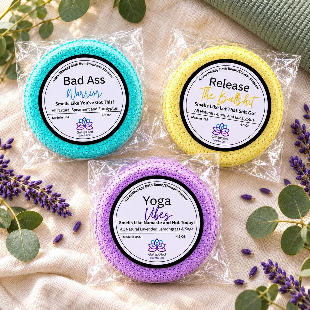 Yoga Bath Bomb & Shower Steamer Gift Set