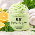 Slay Whipped Foaming Sugar Scrub – Mint & Lemon