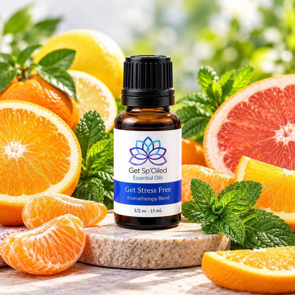 Get Stress Free Essential Oil Diffuser Blend