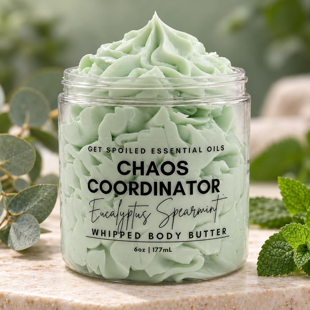 Chaos Coordinator, Eucalyptus Spearmint Whipped Body Butter