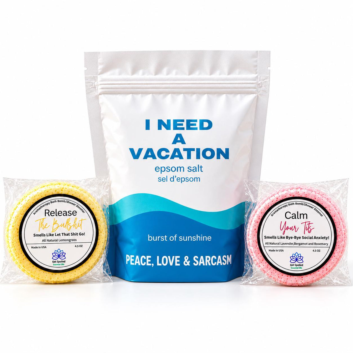 I Need a Vacation Bath Gift Set