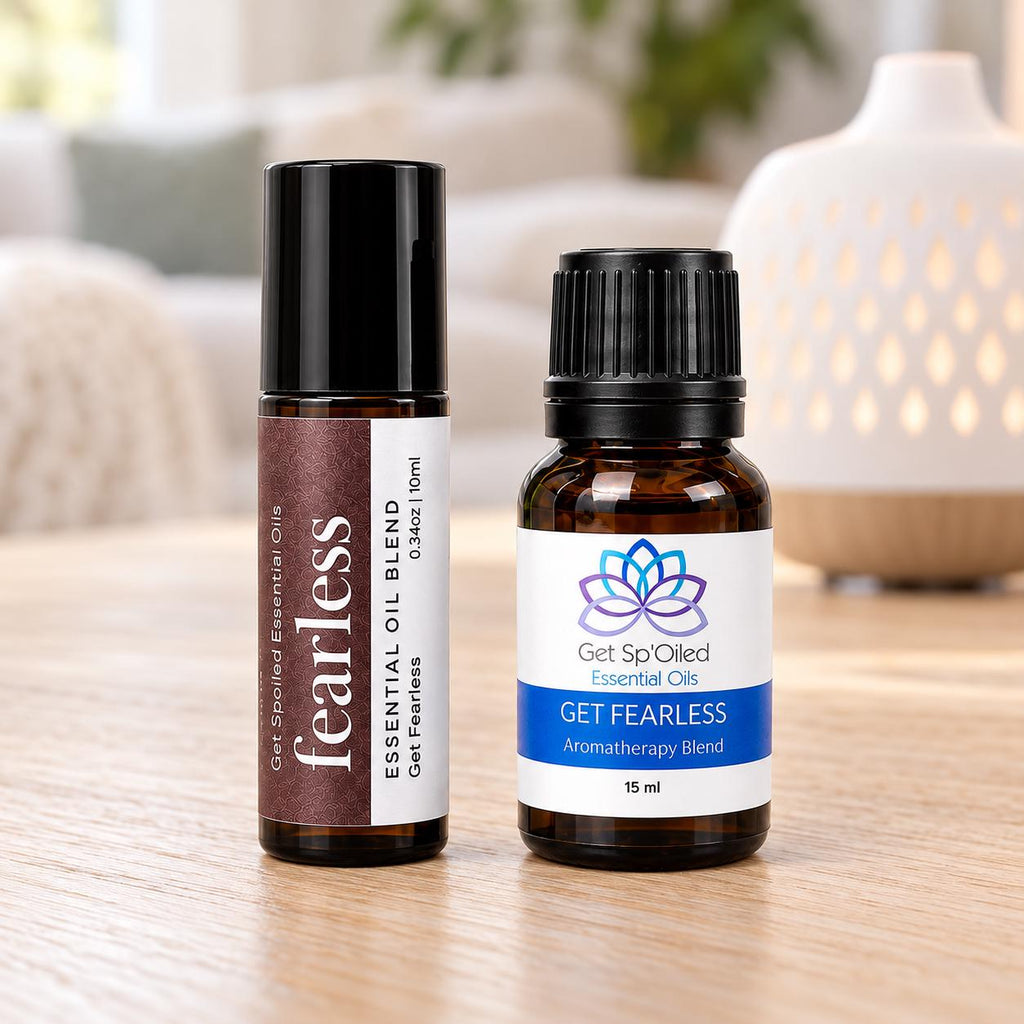 Get Fearless Essential Oil Diffuser & Roll-On Set