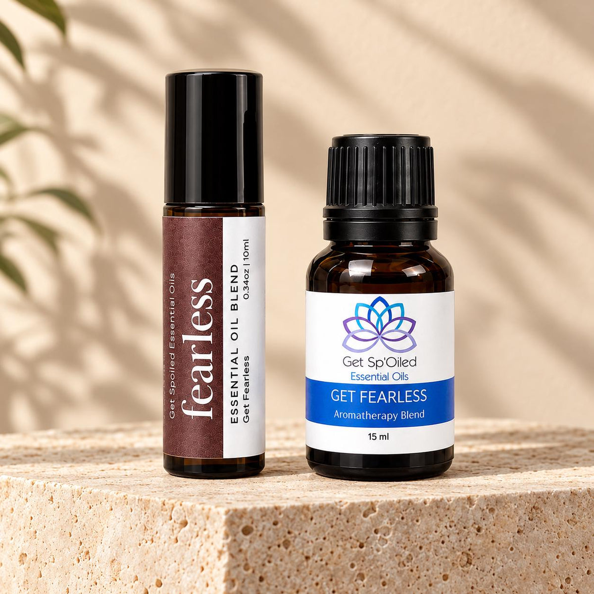 Get Fearless Essential Oil Diffuser & Roll-On Set