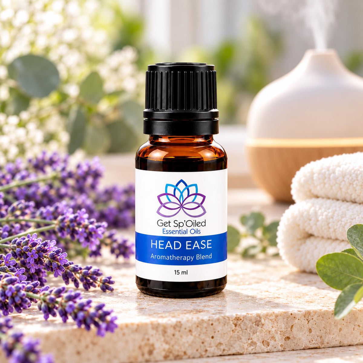 Get Head Ease Essential Oil Diffuser Blend