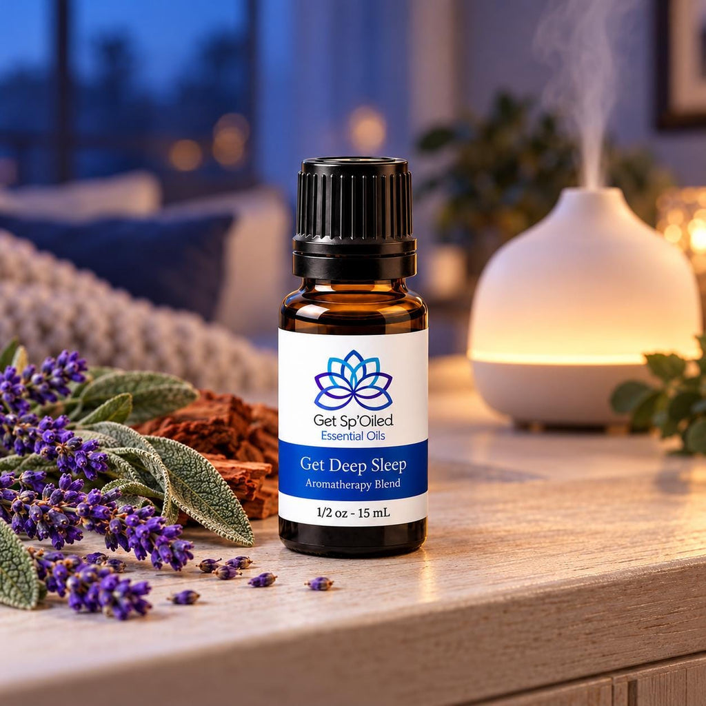 Deep Sleep Essential Oil Diffuser & Roll-On Set