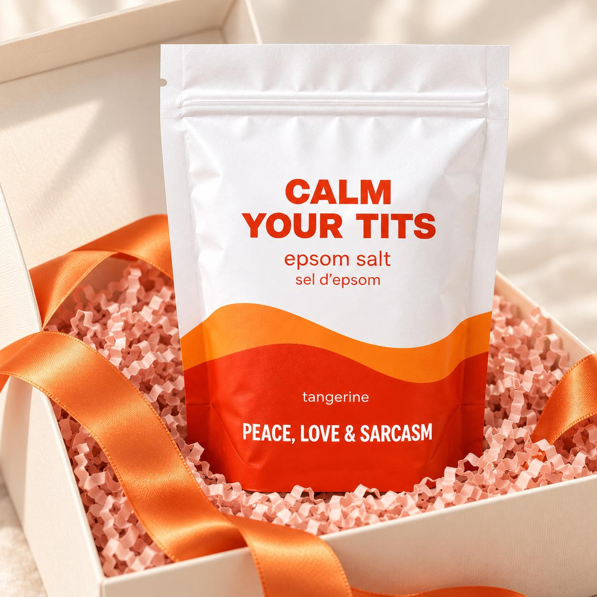Calm Your Tits Epsom Salt Bath Soak – Tangerine