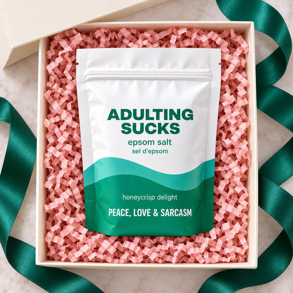 Adulting Sucks Epsom Salt Bath Soak – Honeycrisp Delight