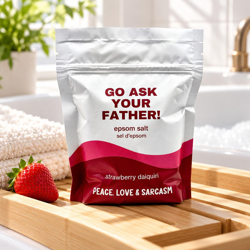Go Ask Your Father Epsom Salt Bath Soak – Strawberry Daiquiri