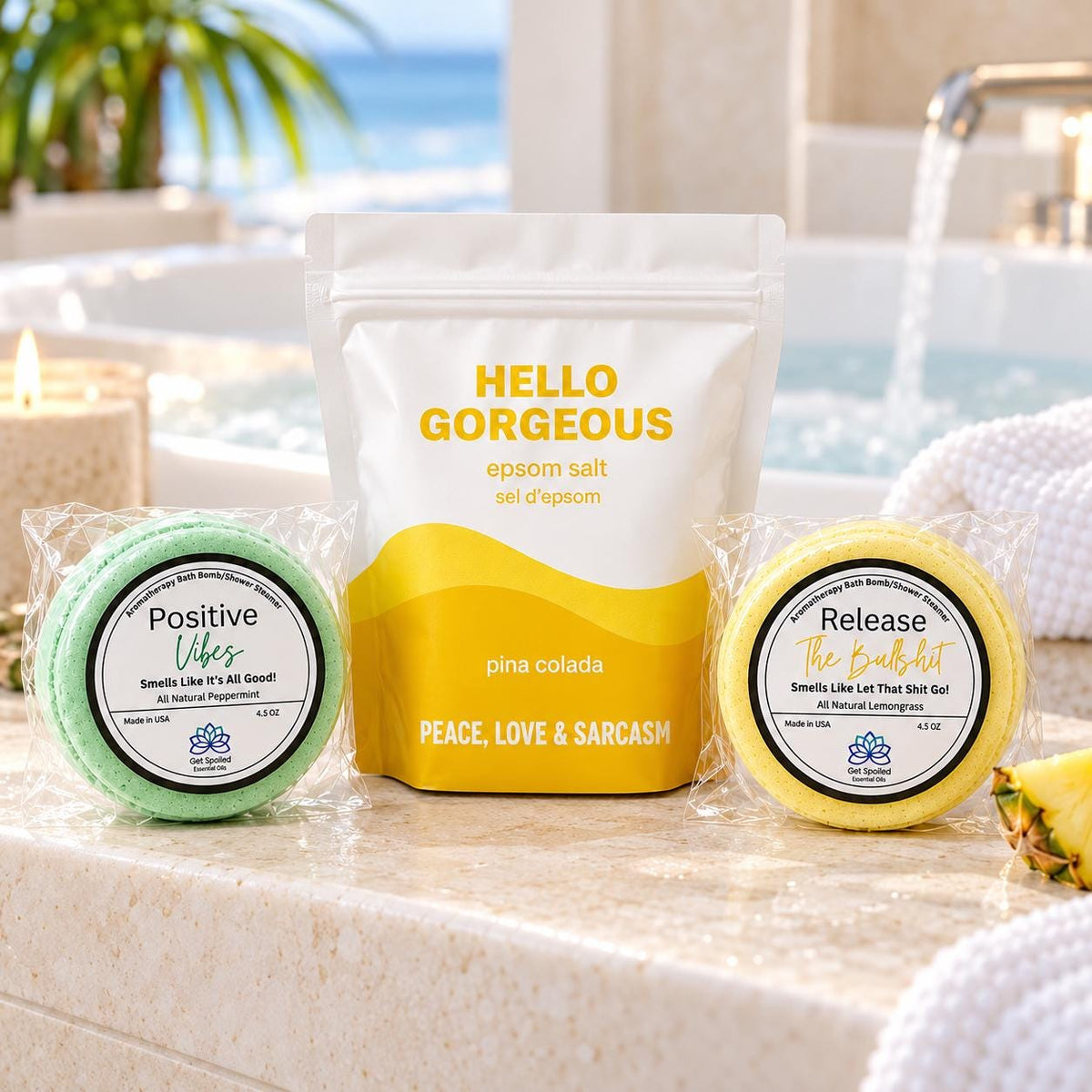 Hello Gorgeous Bath Gift Set