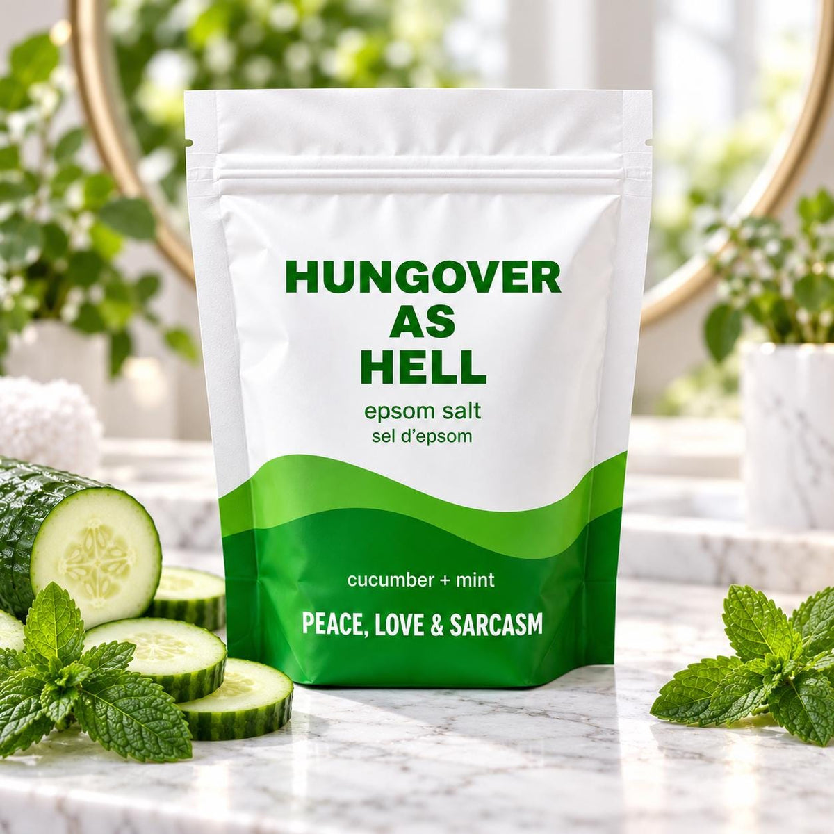 Hungover As Hell Bath Gift Set