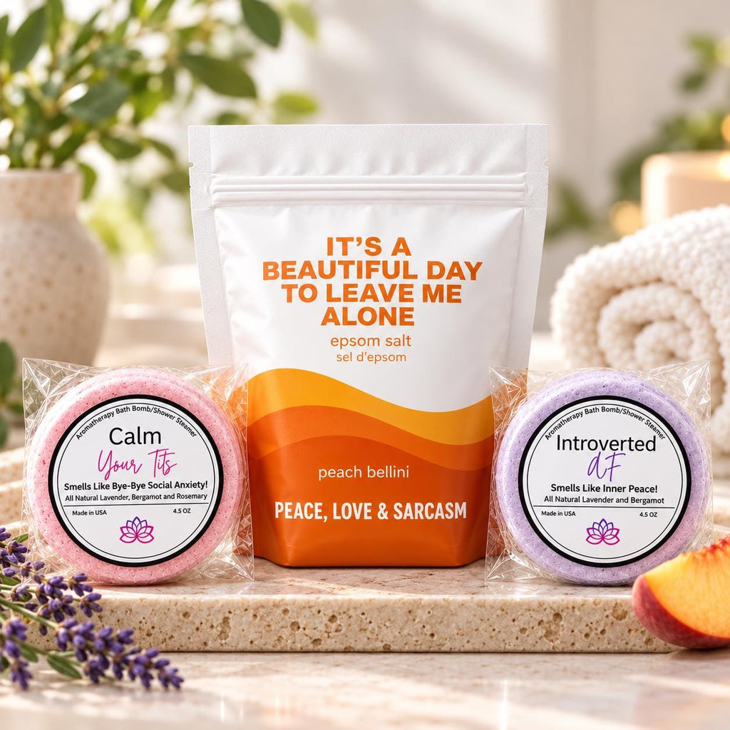 Beautiful Day to Leave Me Alone Bath Gift Set